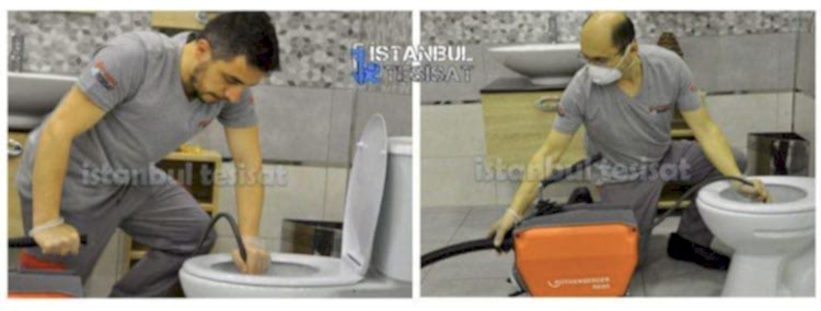 Kırmadan Kameralı Robotla Tıkalı Tuvalet Açma: 20 Yıllık Usta Güvencesi