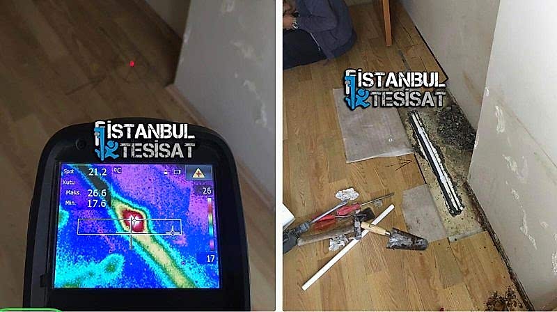 su sızıntısı tespit eden usta - cihazla kaçak bulma
