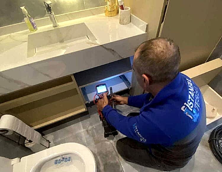 İstanbul kameralı su kaçak kontrolü - cihazla kırmadan tespit