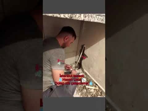 Banyo süzgecinden koku ve su geliyor makine ile açan uzman - İstanbul Tesisat