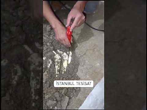 Parke altında sıcak su borusu kaçak tespiti - İstanbul Tesisat